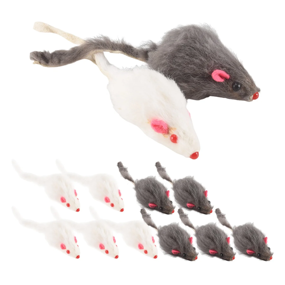 Fur Mice Cat Toys