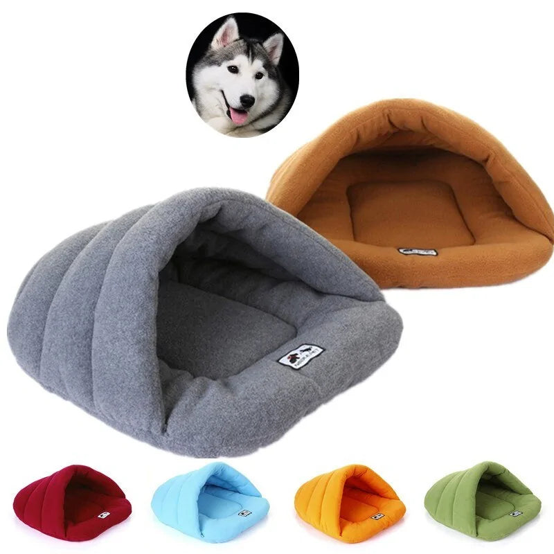 Warm Fleece Dog and Cat Bed