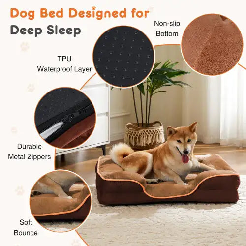 Memory Foam Bed Small Dogs and Cats