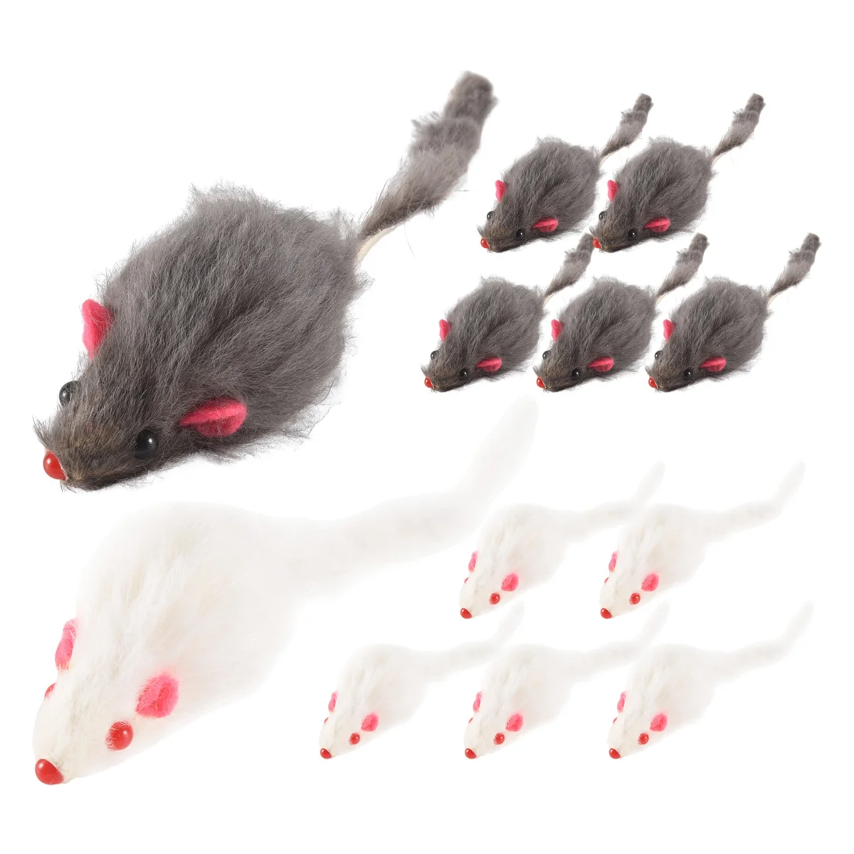 Fur Mice Cat Toys