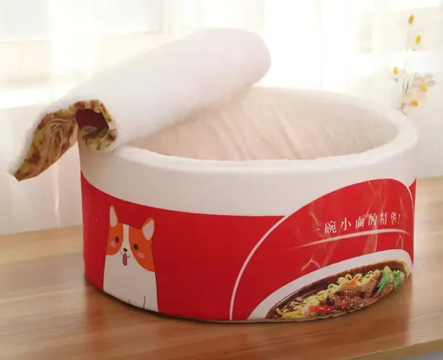 Instant Noodle Cat Bed